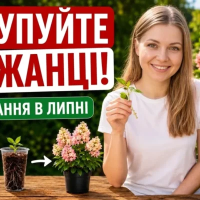 літнє живцювання чагарників